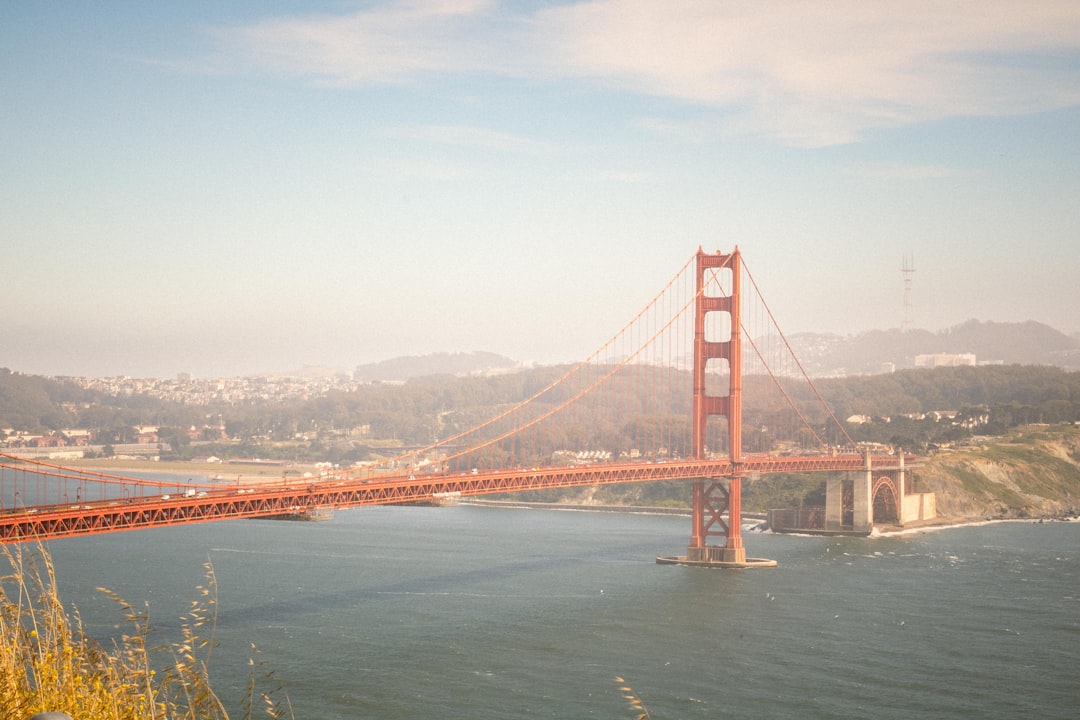 A view of the golden gate bridge in san francisco